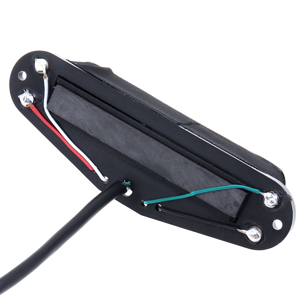 1pc Pickup Humbucker Dual Rail Single Coil Dengan 4 Kabel Untuk Coil Tapping Gitar Elektrik