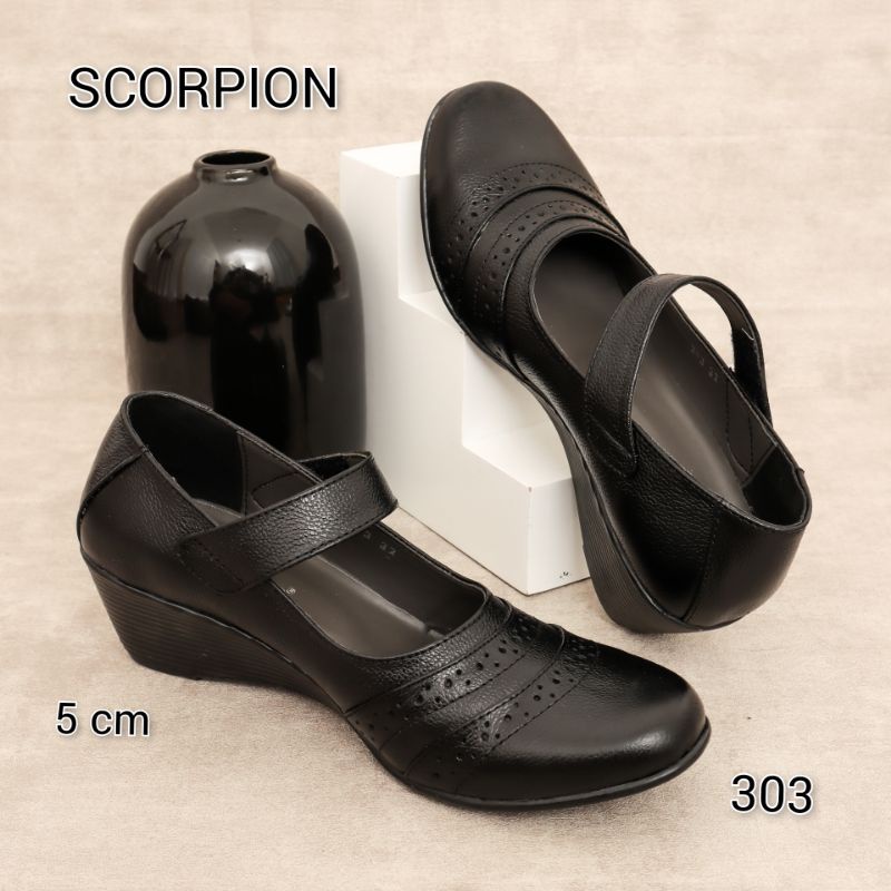 scorpion Sepatu kerja wanita  S 303 (spesial price diskon 10-15% min order 6pc)