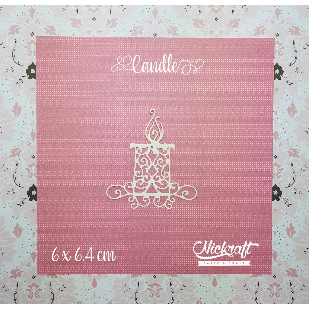 CANDLE - Bahan Scrapbook Lilin