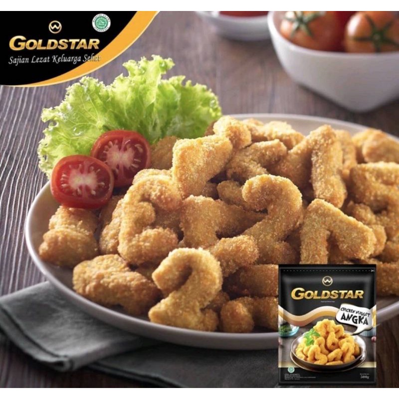 

Nugget Ayam Angka 500g Goldstar