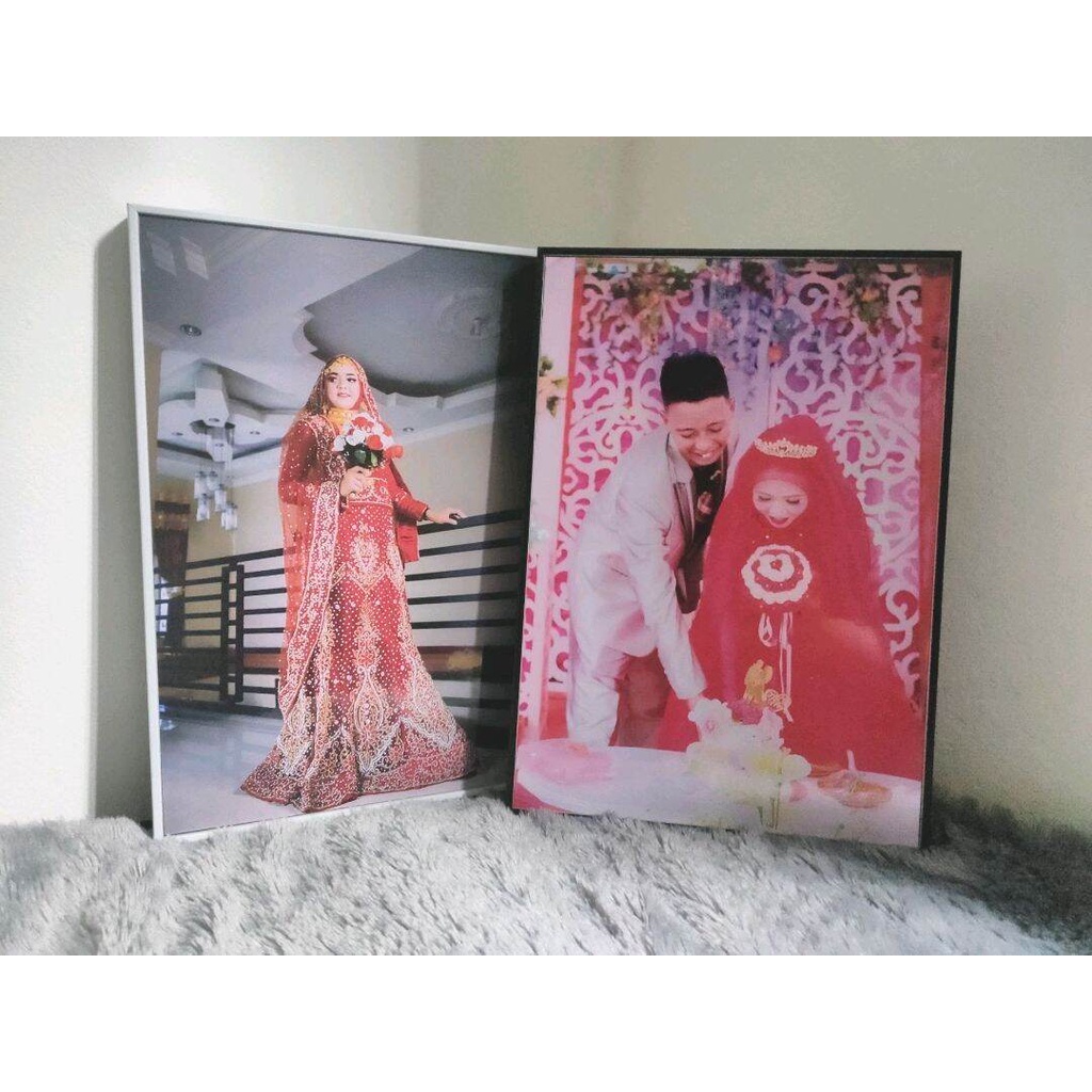 (COD) CETAK FOTO PLUS FRAME 12R 4Ox30 Cm TANPA PAKU TINGGAL TEMPEL PHOTO WALL PREMIUM, COCOK UNTUK HIASAN DINDING RUMAH UNTUK KADO ULANG TAHUN FOTO KENANGAN FOTO KELUARGA, CETAK FOTO CUSTOM PLUS BINGKAI