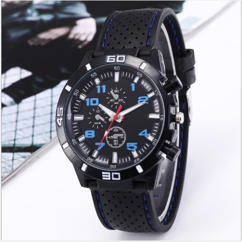 ✅COD GT-100 Jam Tangan Pria Sport Korea Quartz