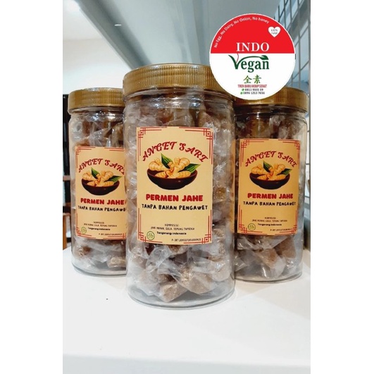 

Permen Jahe"Anget Sari"(Toples).(Vegan Friendly)