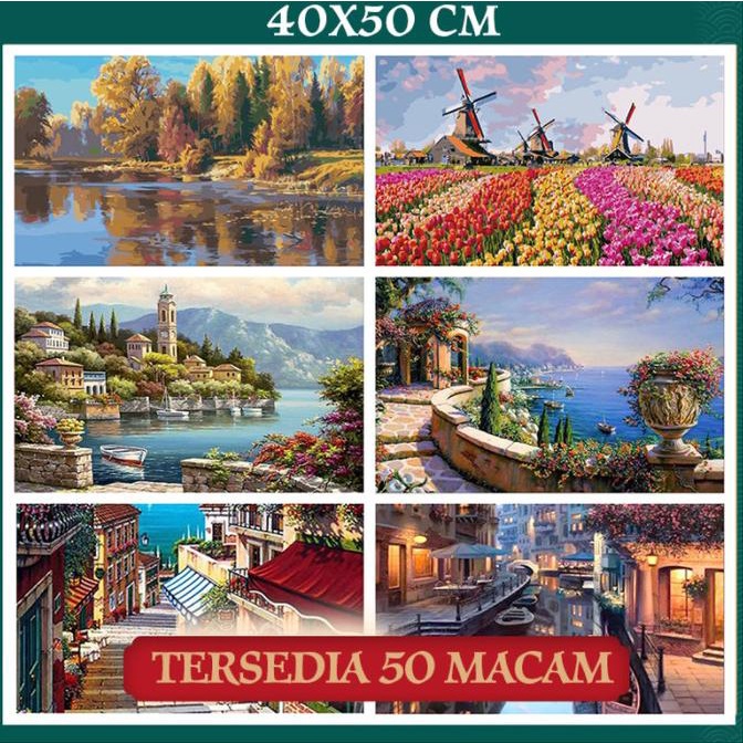 

SALE READY JKTHome Decor Canvas Paint By Number Kit Oil Painting/CAT AKRILIK SET/CAT AKRILIK SET 24 WARNA/CAT AKRILIK PASTEL/CAT AIR/CAT AIR LUKIS SET/CAT AIR GIOTTO/KUAS LUKIS 1 SET/KUAS LUKIS KECIL/KUAS LUKIS LENGKAP/KANVAS LUKIS/KANVAS LUKIS