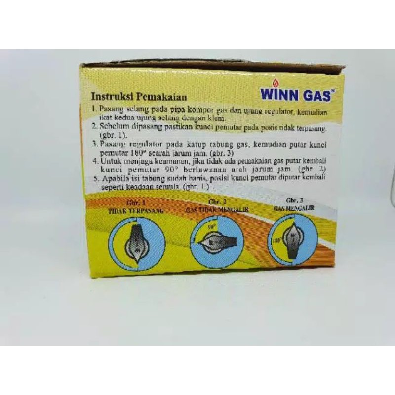 WINN / WIN REGULATOR GAS AMPER W~118 M