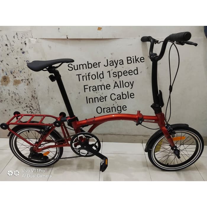 Promo Sepeda lipat United TRIFOLD 1S 16 inch Murah