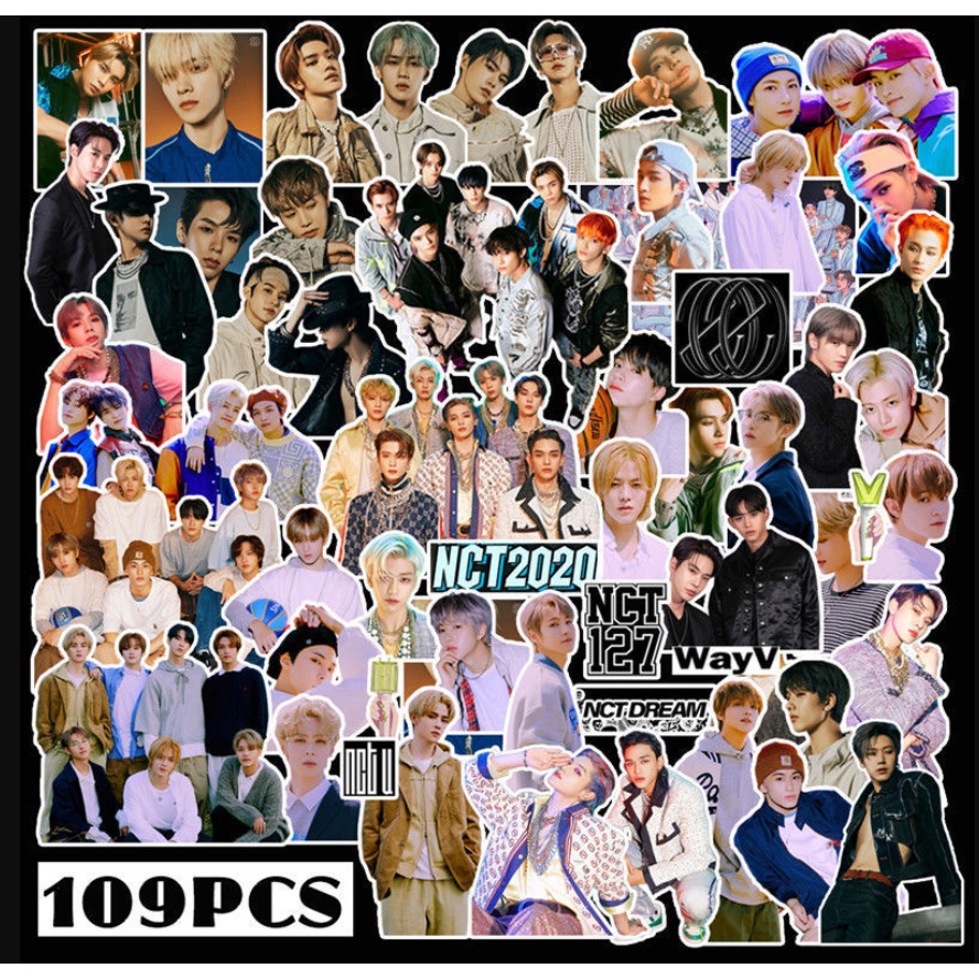 Nct127 Stiker Aneka Motif Untuk Dekorasi Koper