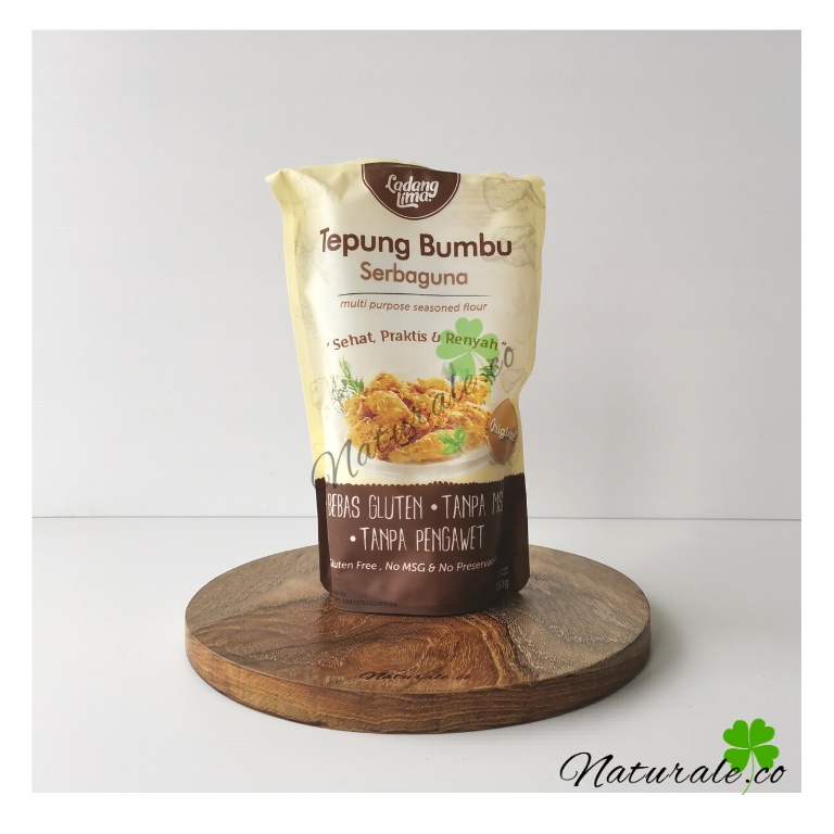 

Ladang Lima Tepung Bumbu Serba Guna - Gluten Free - 150 Gr