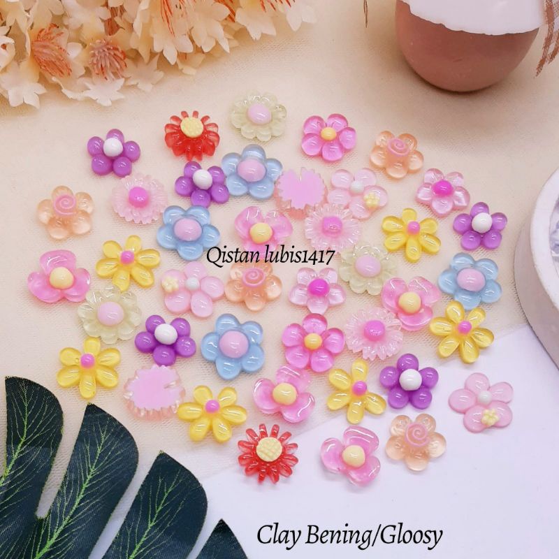 Clay bening/glossy ecer per 1 pcs