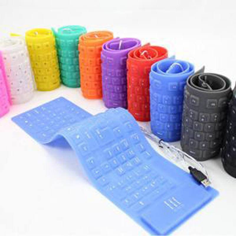 Keyboard Flexible USB Keyboard Flexsible Anti Air Bahan Karet / Flexibel Keyboard USB Keyboard Fleks