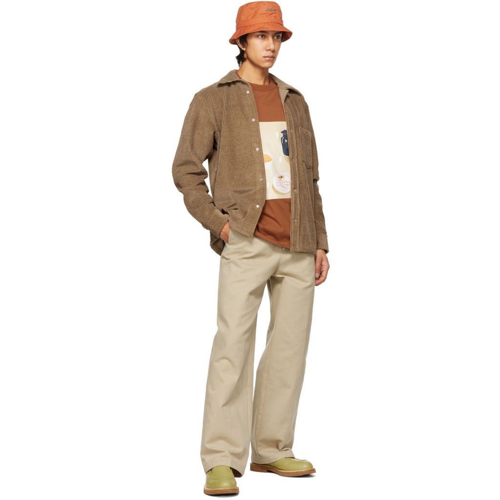 Jacquemus Brown Le Tableau T-Shirt 100% Original