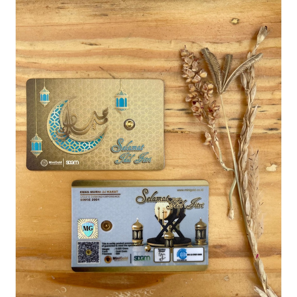 Mini Gold 0.025 Gift Series (Idul Fitri Series)