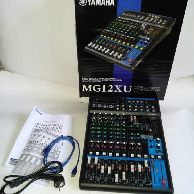AUDIO MIXER YAMAHA MG 12XU/MG12XU ( 12 channel ) Star Seller
