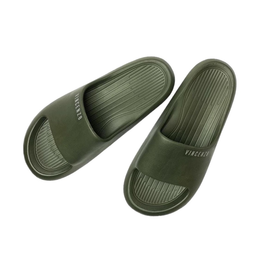 Sandal Selop Pria Vincenz8 Terbaru Kekinian Sendal Pria Slip on Murah Keren