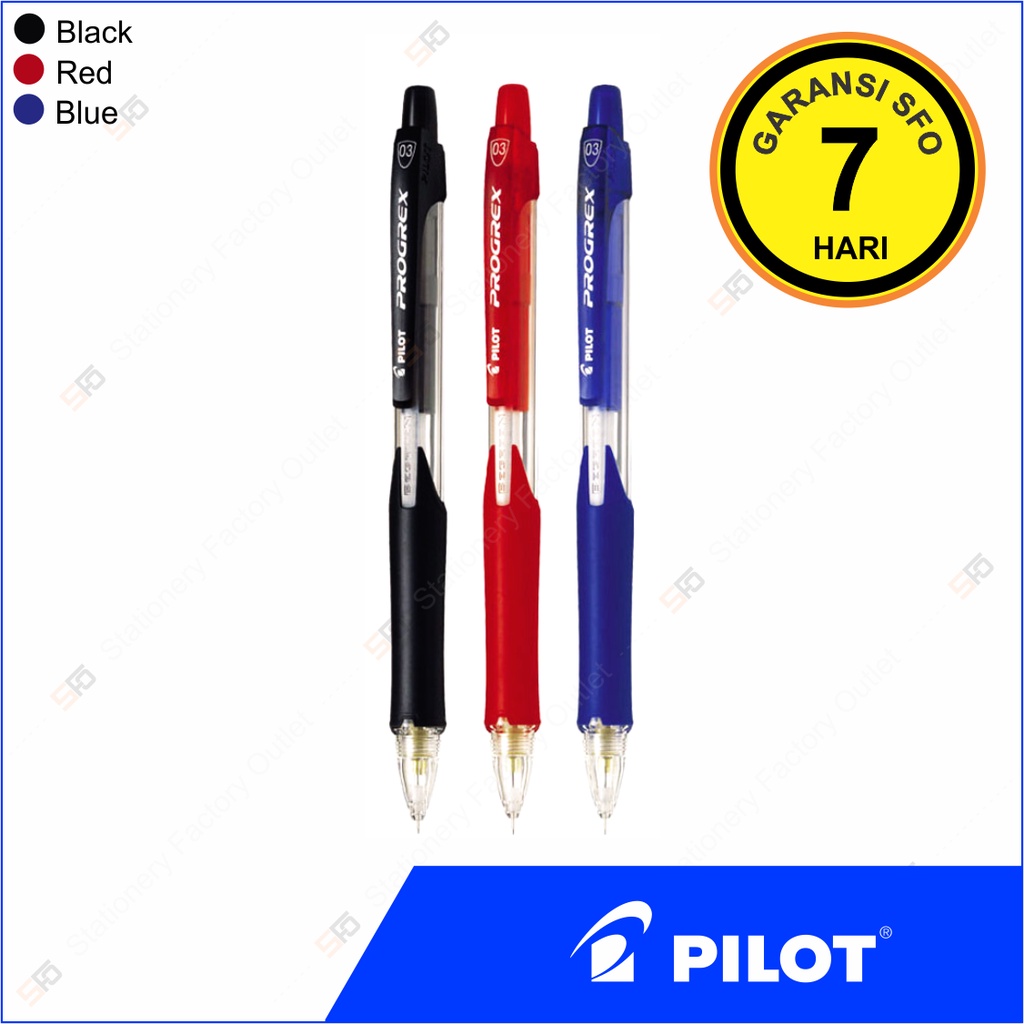 

Pensil Mekanik Pilot 0.3 mm Progrex - SFO Semarang Official