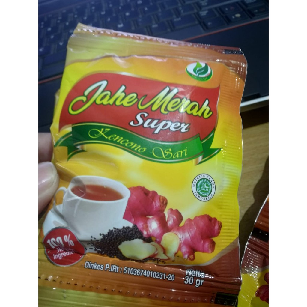 

Jahe Merah Super Mix Sachet 30gr