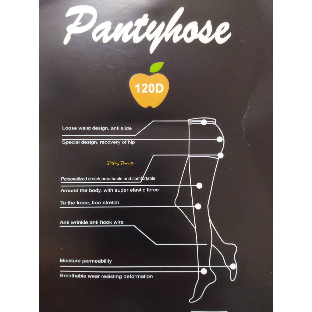 Stocking Apple Pantyhose 120D / Stoking Celana Panjang Tebal Untuk Kerja