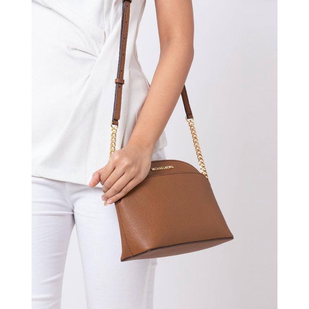 ORI/ORIGINAL/ASLI MK Jetset Travel Dome Crossbody LuggagE