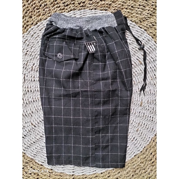 CELANA PENDEK COWOK TARTAN MOTIF / CELANA KOLOR PRIA TERMURAH