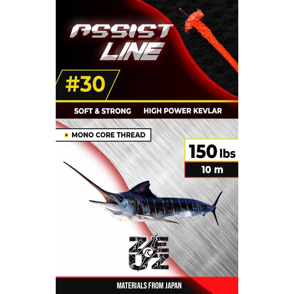 SENAR PANCING BENANG KEVLAR ZEUZ / ZEUZ ASSIST LINE