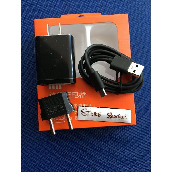 Charger Casan Travel Charger Xiaomi Xiomi MDY-08-EH 2.5 Ampere 9V Fast Charging usb type C Original