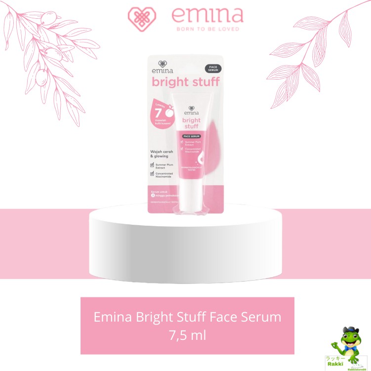 ❣️Rakkistore99❣️ Emina Bright Stuff Face Serum 7.5ml