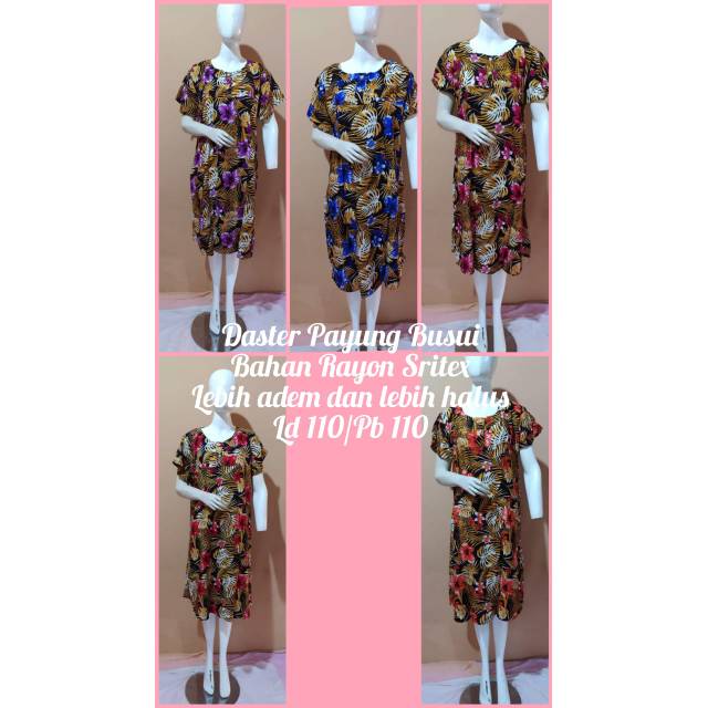 Daster Payung Rayon Sritex