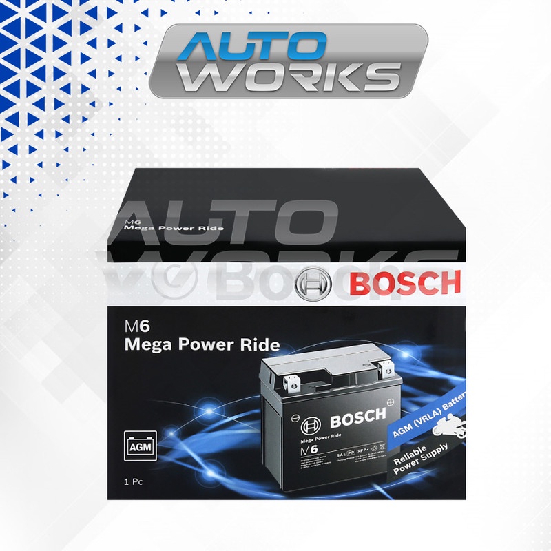 Jual Aki Motor Bosch MF AGM RBTZ-6V | Shopee Indonesia