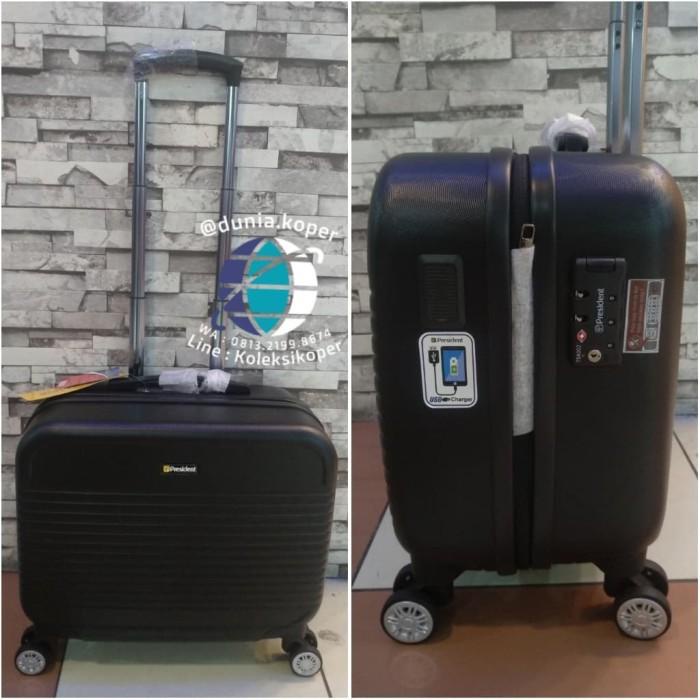 Tas Koper President Kabin Pilot Port Usb Size 18 Inch