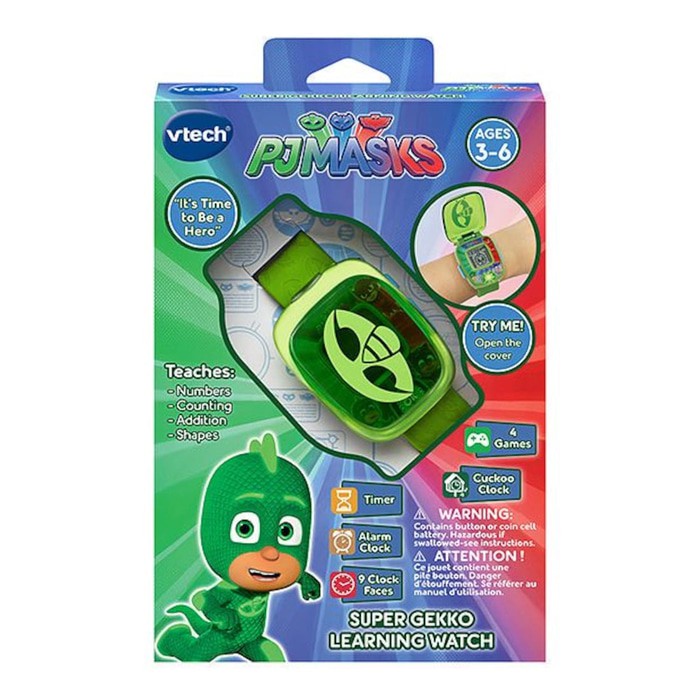 Vtech PJ Masks Learning Watch 100% Original