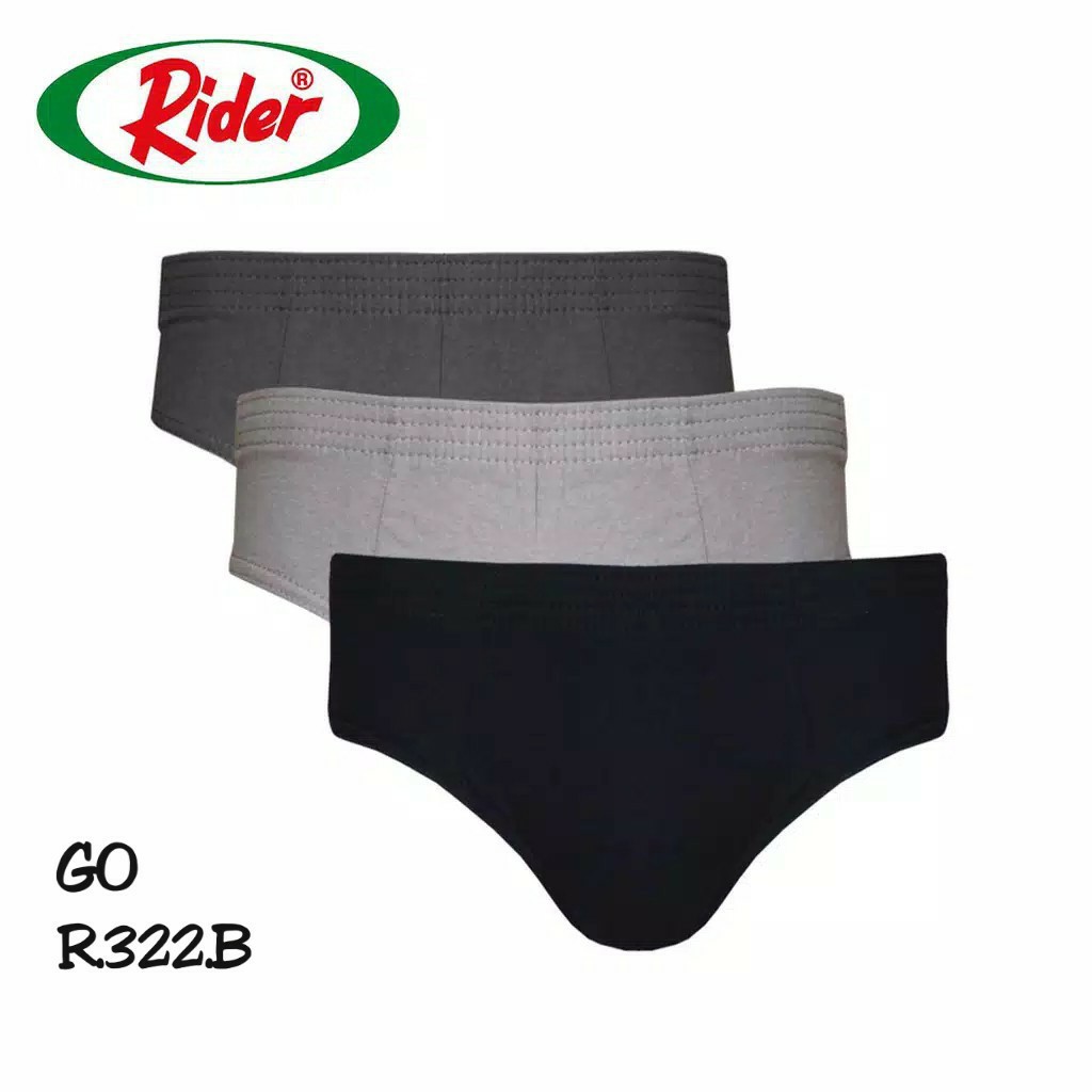 BB RIDER CELANA DALAM PRIA Underwear 100% Original-R.322.B-celana dalam RIDER