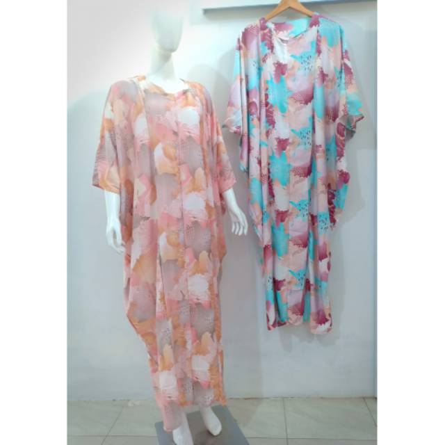 Kaftan jumbo free size maxmara motif busui