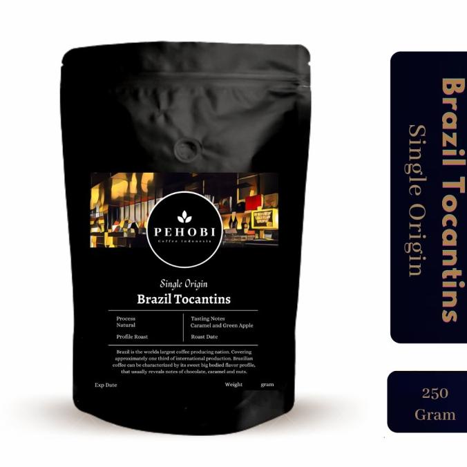 

[ COD ] PEHOBI Kopi Arabica Brazil Tocantins 250 Gram TERLENGKAP Kode 1378