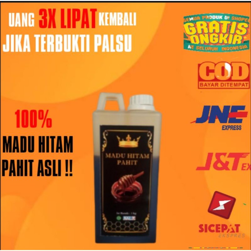 

madu hitam pahit 1kg label asli murni herbal zuriat hutan kalimantan baduy odeng uray murah