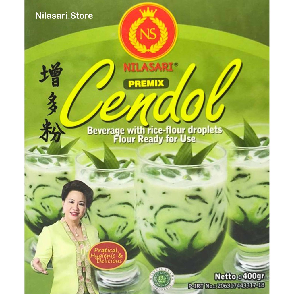 

Tepung Cendol Nilasari 400gr Minuman Segar HALAL