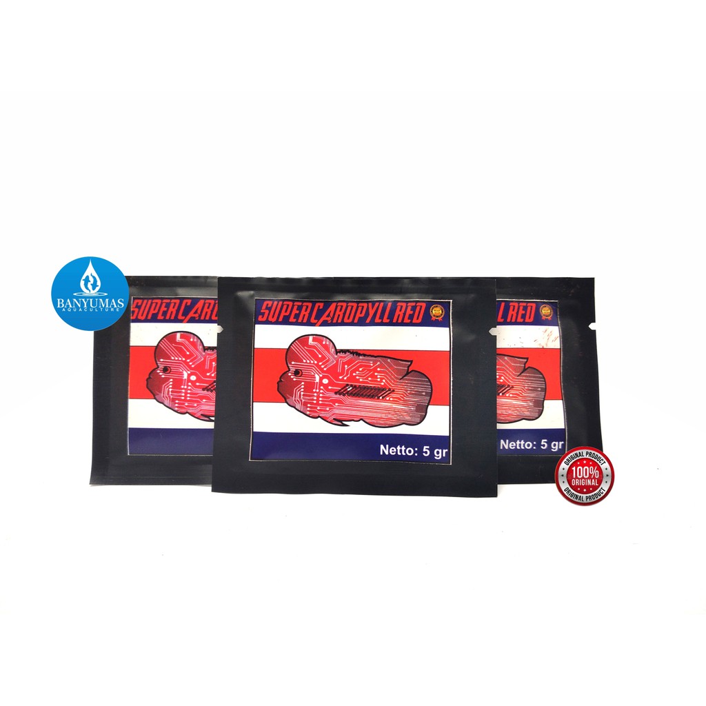 Pigmen Warna Merah Super Carophyll Red Pewarna Ikan Asli Thailand