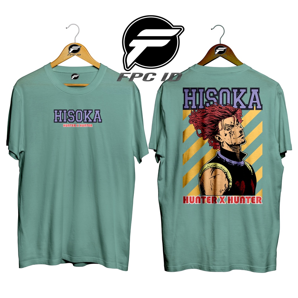 Kaos Anime Hisoka Hunter X Hunter Cotton Combed 30s Premium