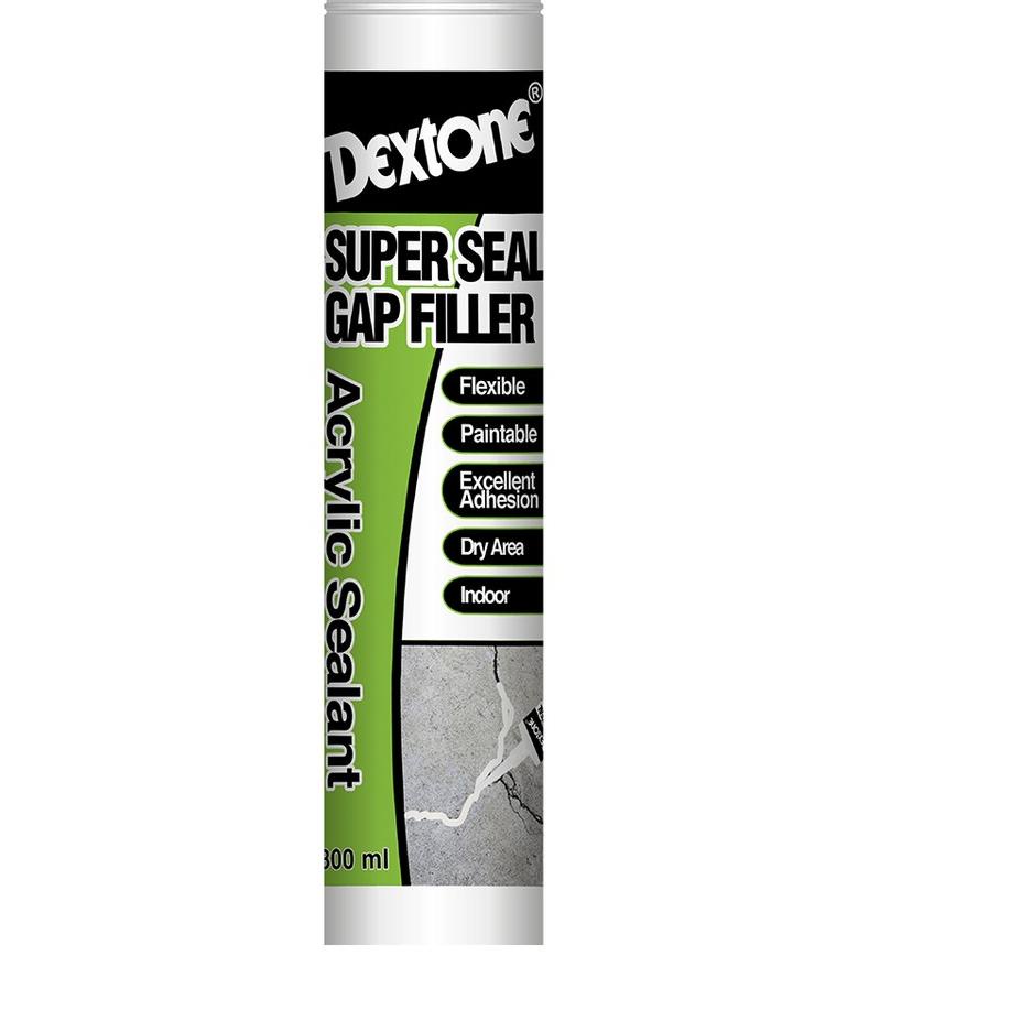 

Promo - Lem Super Dextone Seal Gap Filler / Acrylic Sealant