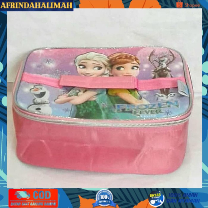 

{TERBARU} Tas Tempat Makan Makanan Bekal Lunch Bag 24x19x10 Perlengkapan Sekolah