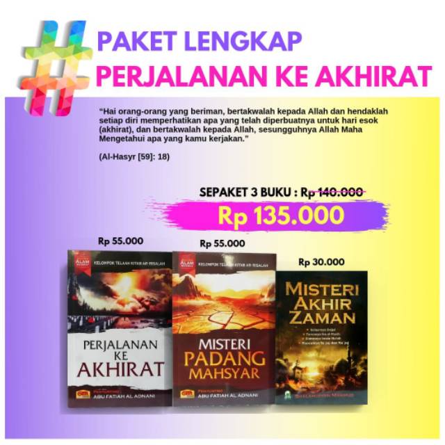 Paket Lengkap Perjalanan ke Akhirat