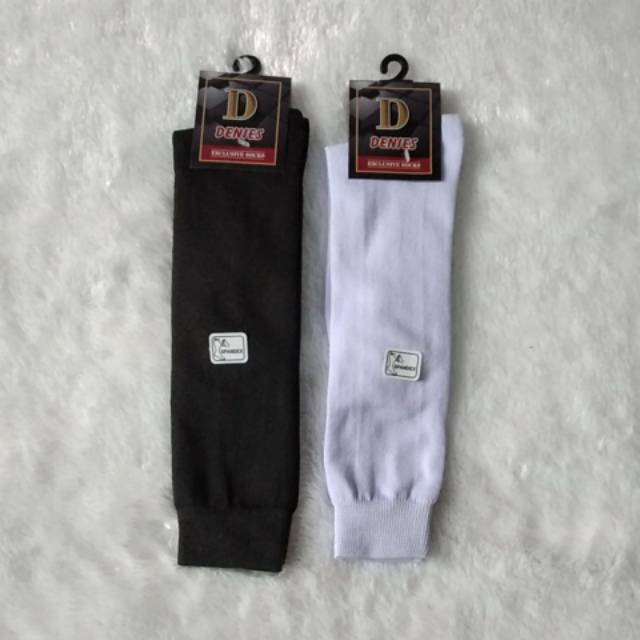 1 pcs Kaos kaki polos panjang selutut/kaos kaki paskibra-1