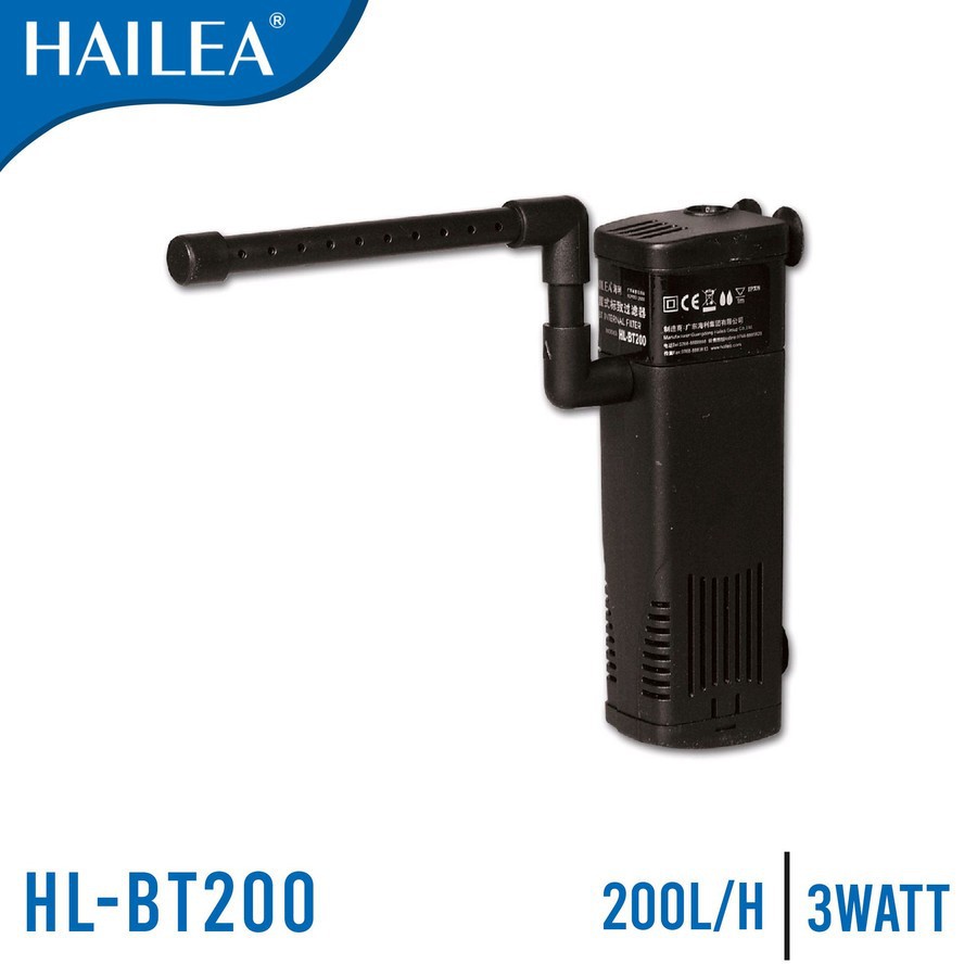 Hailea BT200 3W Internal Filter Aquascape Aquarium