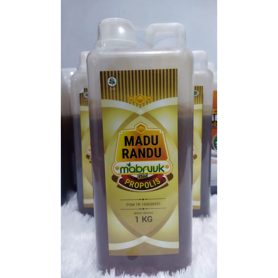 

Madu Randu Propolis 1kg, Madu murni asli 100% / MABRUUK