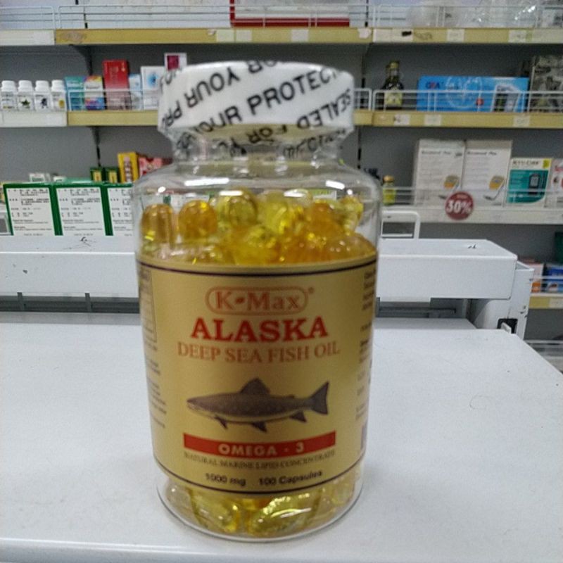 Alaska Deep Sea Fish Oil 100 Capsules