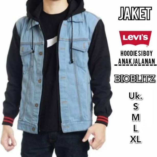 Jaket Jeans Si Boy Anak Jalanan ~ Hoodie Bioblitz