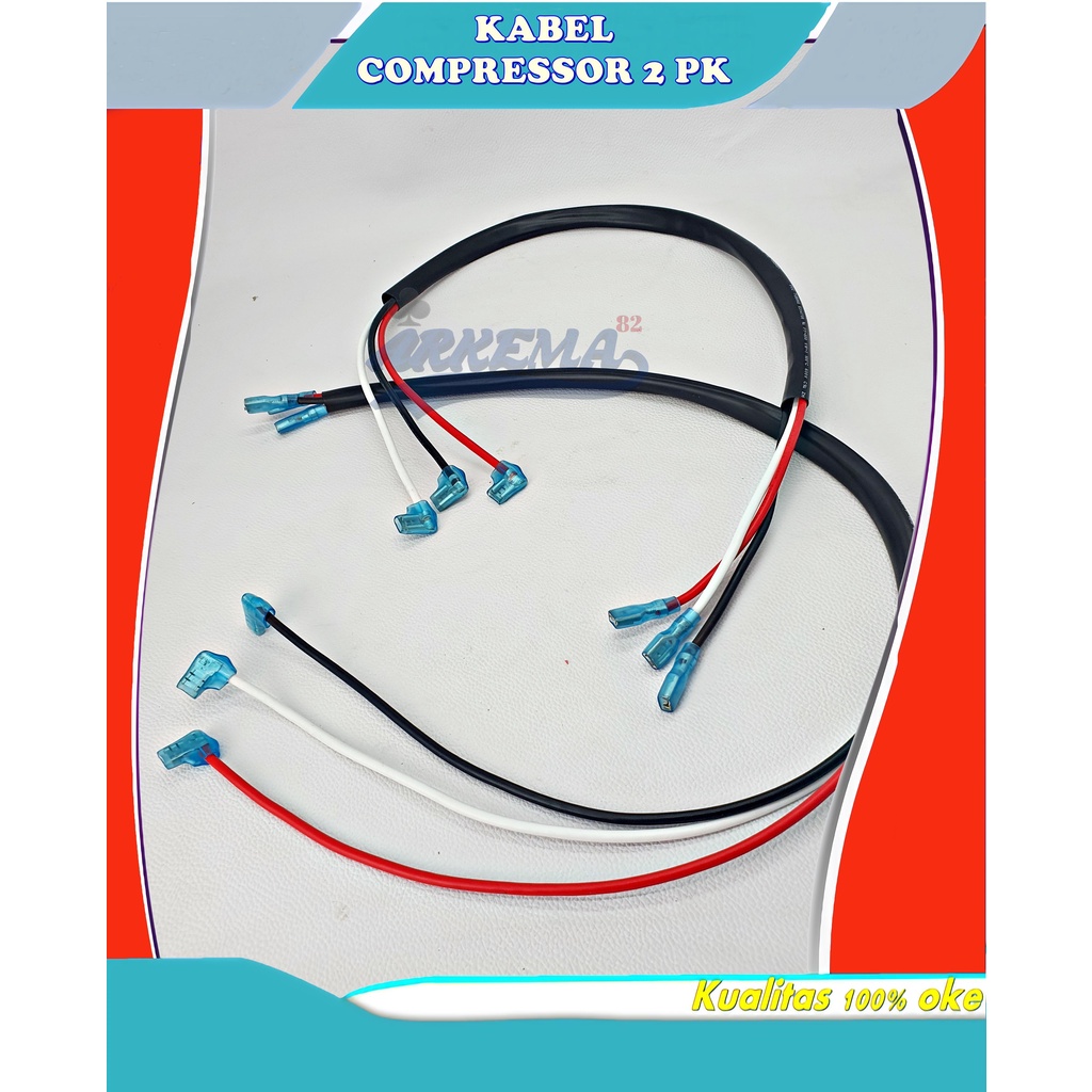 KABEL COMPRESSOR AC 0.5PK S/D 2PK , SOKET COMPRESOR , SKUN KOMPRESSOR / KOMPRESOR OUT DOOR