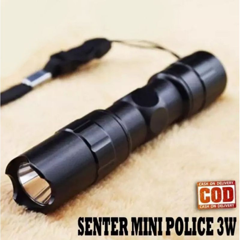 SENTER SWAT MINI LED High Power SWAT POLICE LIGHT 3 WATT