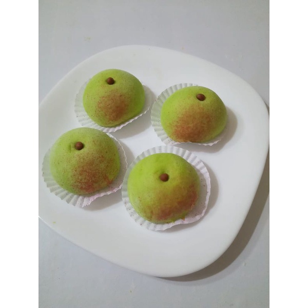 

bapao green tea montok