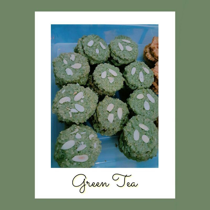 

Havermut Cookies - Green Tea