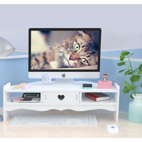 HomiHomi Meja Komputer Minimalis Rak Komputer Portable P 48 L 15 T 15cm -DC020